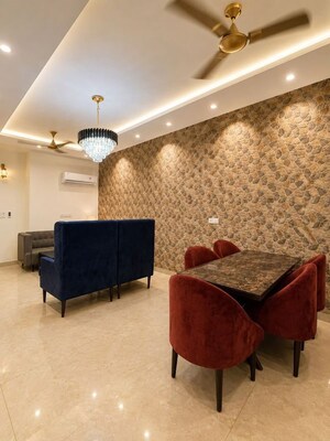 Living Room in 5 BHK Apartment at Milton Tower, Vip Road – for Sale