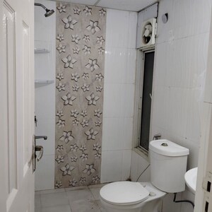 Bathroom in 3 BHK Apartment at Supertech Cape Town, Sector 74 – for Rent