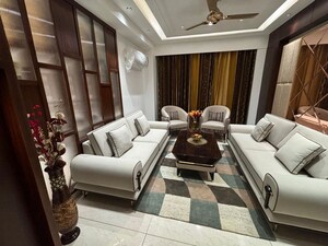 Living Room in 5 BHK Apartment at Homeland Global Park CP Atelier, Industrial Area – for Rent