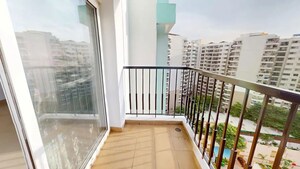 Balcony in 3 BHK Apartment at Nagarjuna Aster Park, Yelahanka New Town – for Sale