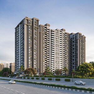 4 BHK Apartment – Exterior View View at Shela - for Sale