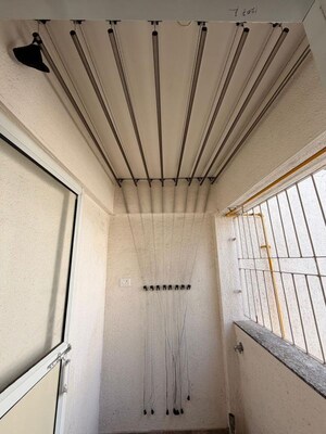 Balcony in 2 BHK Apartment at Abhinav Pebbles Urbania, Bavdhan – for Sale