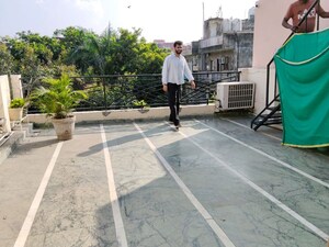 Balcony in 3 BHK Builder Floor at Kalkaji – for Rent