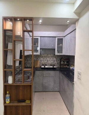 Kitchen in 2 BHK Builder Floor at Ramesh Nagar – for Rent