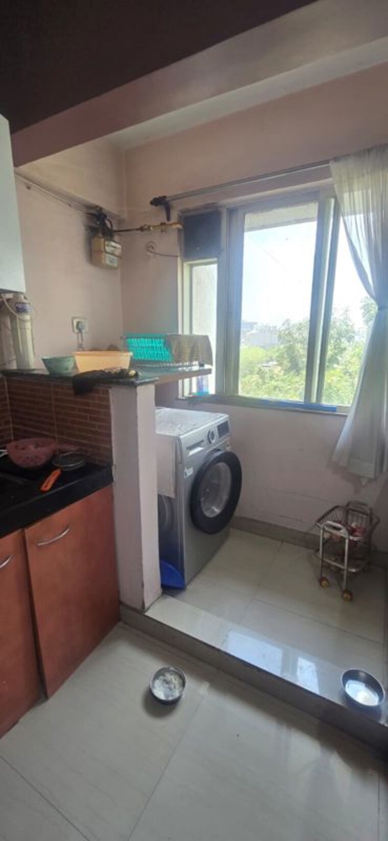 Kitchen, pimple saudagar 3 Bedroom 1500 Sq.Ft. Apartment In Pimple Saudagar Pune 10679799