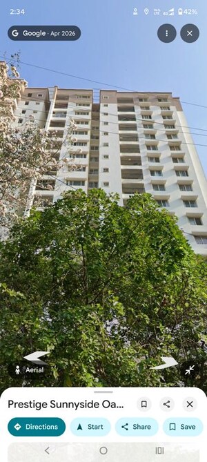 3 BHK Apartment – Exterior View View at Prestige Sunnyside Oak, Bhoganhalli - for Sale