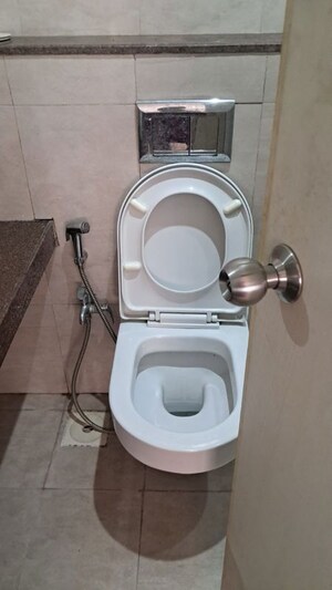 Bathroom in 2 BHK Apartment at Godrej Central, Chembur – for Rent