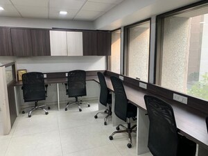 Team Area in  Office Space at Scarlet Gateway, Prahlad Nagar – for Rent