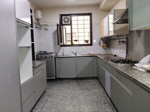 Kitchen in 4 BHK Builder Floor at Kailash Colony – for Rent