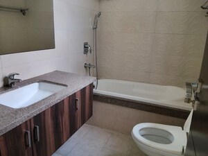 Bathroom in 4 BHK Builder Floor at Kailash Colony – for Rent