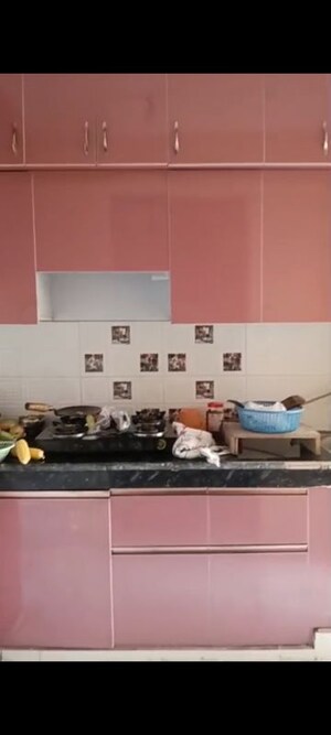 Kitchen in 2.5 BHK Apartment at Eureka Diya Green City, Raj Nagar Extension – for Rent