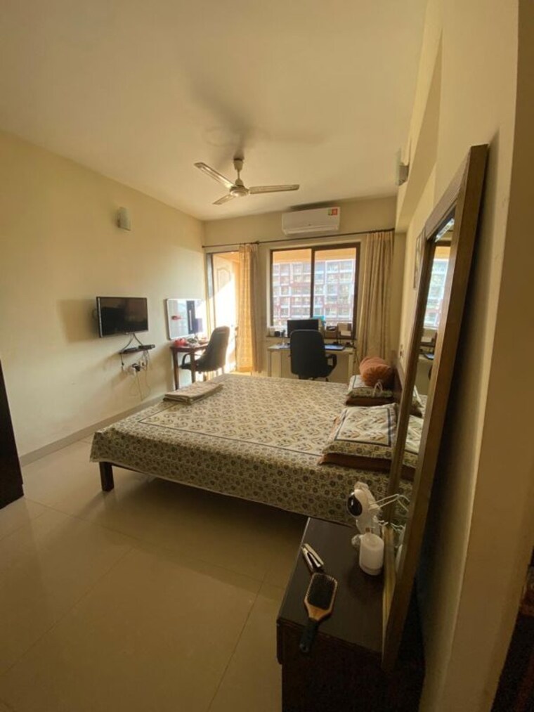 Bedroom, dona paula 3 Bedroom 1500 Sq.Ft. Apartment In Dona Paula Goa 10679867