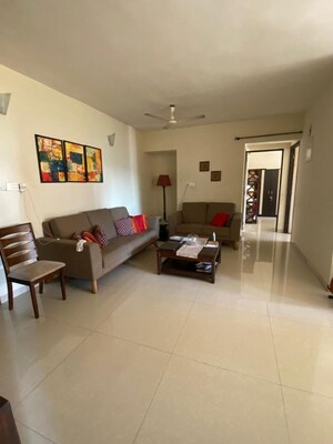 Living Room in 3 BHK Apartment at Dona Paula – for Rent
