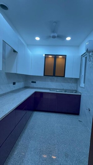 Kitchen in 3 BHK Builder Floor at Shivalik Colony – for Sale