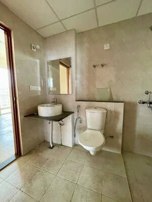 Bathroom in 3 BHK Apartment at Gazipur – for Rent