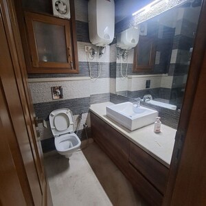 Kitchen in 3 BHK Builder Floor at Malviya Nagar – for Rent