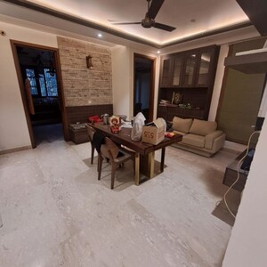 Living Room in 3 BHK Builder Floor at Malviya Nagar – for Rent