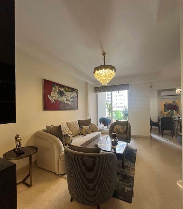 Living Room, bestech-park-view-altura 3 Bedroom 2015 Sq.Ft. Apartment In Sector 79 Gurgaon 10679886