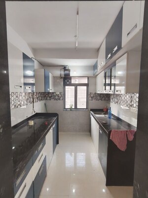 Kitchen in 2 BHK Apartment at Sethia Kalpavruksh Heights, Kandivali West – for Rent