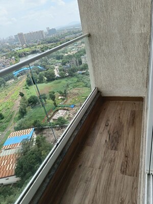 Balcony in 1 BHK Apartment at Ashar Arize, Kalwa – for Rent