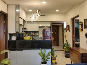 Living Room in 2 BHK Apartment at Lodha Crown Quality Homes, Majiwada – for Rent