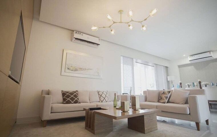 Living Room, godrej-aria 3 Bedroom 1983 Sq.Ft. Apartment In Sector 79 Gurgaon 10679905