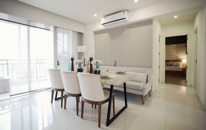 Living Room in 3 BHK Apartment at Godrej Aria, Sector 79 – for Rent