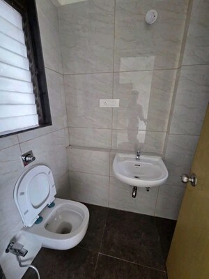 Bathroom in 2 BHK Apartment at Chandak 34 Park Estate, Goregaon West – for Sale