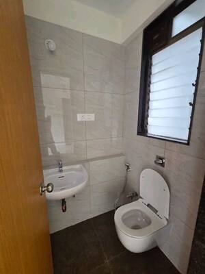 Bathroom in 2 BHK Apartment at Chandak 34 Park Estate, Goregaon West – for Sale