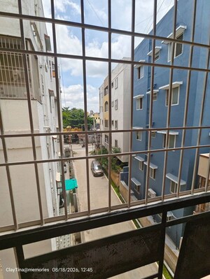 Balcony in 3 BHK Apartment at Lingarajapuram – for Sale