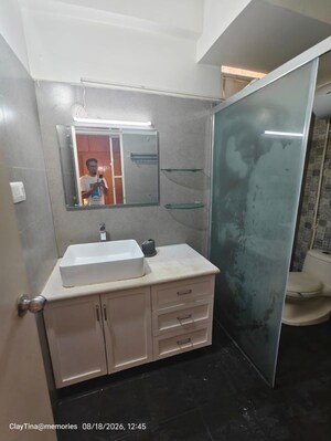 Bathroom in 3 BHK Apartment at Lingarajapuram – for Sale