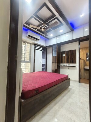 Bedroom in 1 BHK Apartment at Lodha Amara, Kolshet Road – for Rent