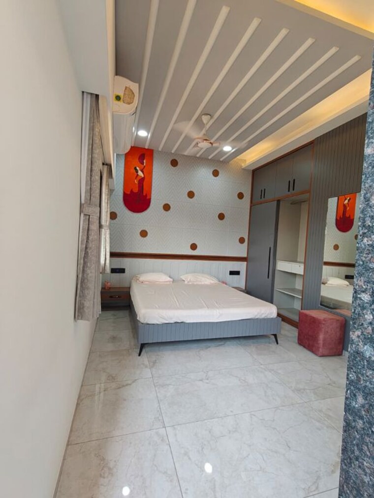 Bedroom, padra road 4 Bedroom 1110 Sq.Ft. Villa In Padra Road Vadodara 10664741