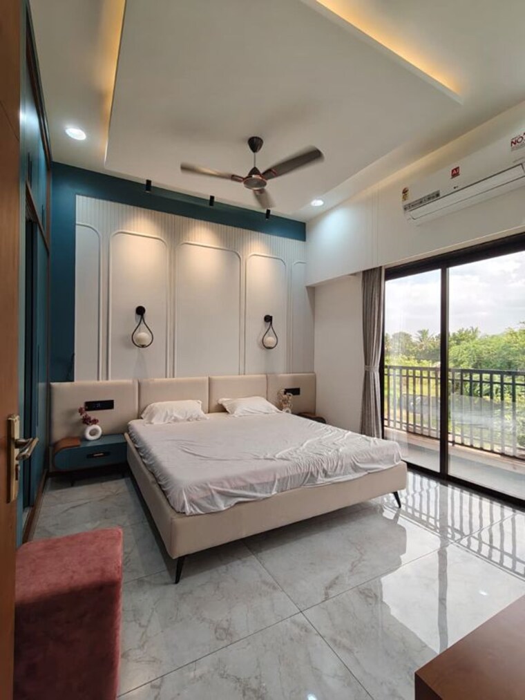 Bedroom, padra road 4 Bedroom 1110 Sq.Ft. Villa In Padra Road Vadodara 10664741