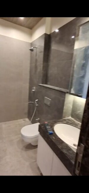 Bathroom in 4 BHK Apartment at Sheth 72 West, Andheri West – for Sale