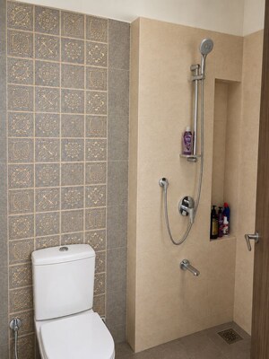 Bathroom in 2 BHK Apartment at Gangapur Road – for Rent