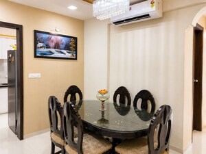 Dining area in 2 BHK Apartment at Gangapur Road – for Rent