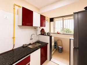 Kitchen in 2 BHK Apartment at Gangapur Road – for Rent
