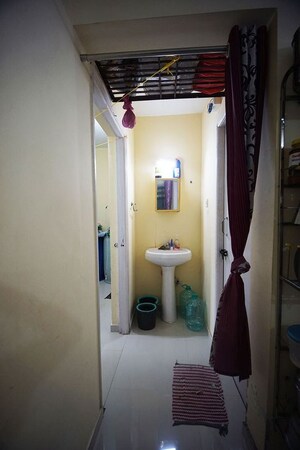 Attached Bathroom in 2 BHK Apartment at Jambhul – for Sale