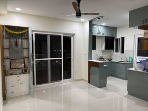 Living Room in 3 BHK Apartment at Lodha Meridian, Kukatpally – for Rent