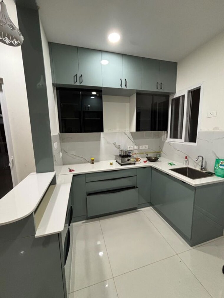 Kitchen, lodha-meridian 3 Bedroom 1818 Sq.Ft. Apartment In Kukatpally Hyderabad 10680055