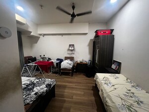 Bedroom in 3 BHK Apartment at Omkar Veda Exclusive, Parel – for Rent