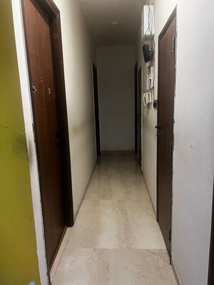Building Lobby in 3 BHK Apartment at Omkar Veda Exclusive, Parel – for Rent