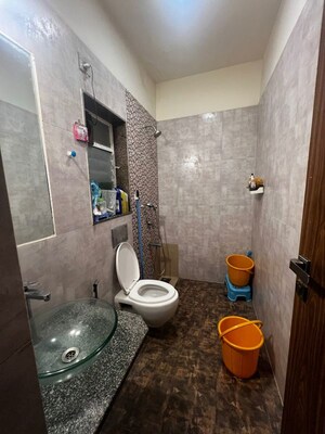 Bathroom in 3 BHK Apartment at Omkar Veda Exclusive, Parel – for Rent