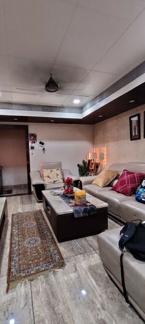 Living Room in 3 BHK Penthouse at Lalpur – for Sale