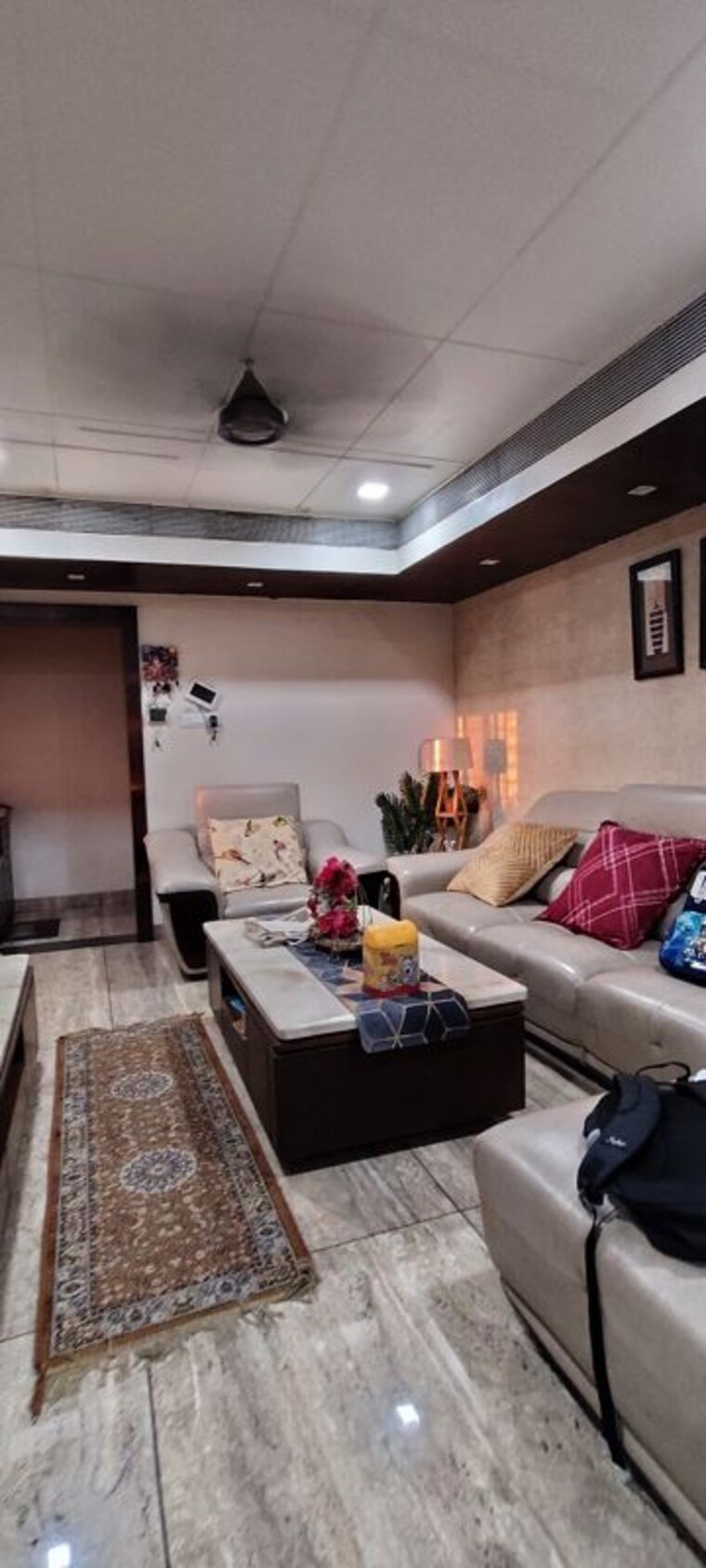 Living Room, lalpur 3 Bedroom 2100 Sq.Ft. Penthouse In Lalpur Raipur 10680082