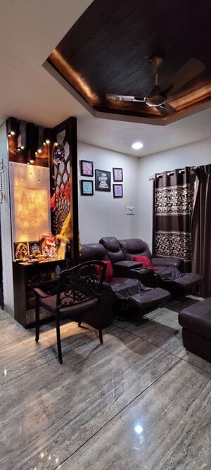 Living Room in 3 BHK Penthouse at Lalpur – for Sale