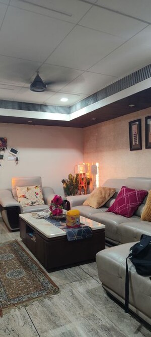 Living Room in 3 BHK Penthouse at Lalpur – for Sale