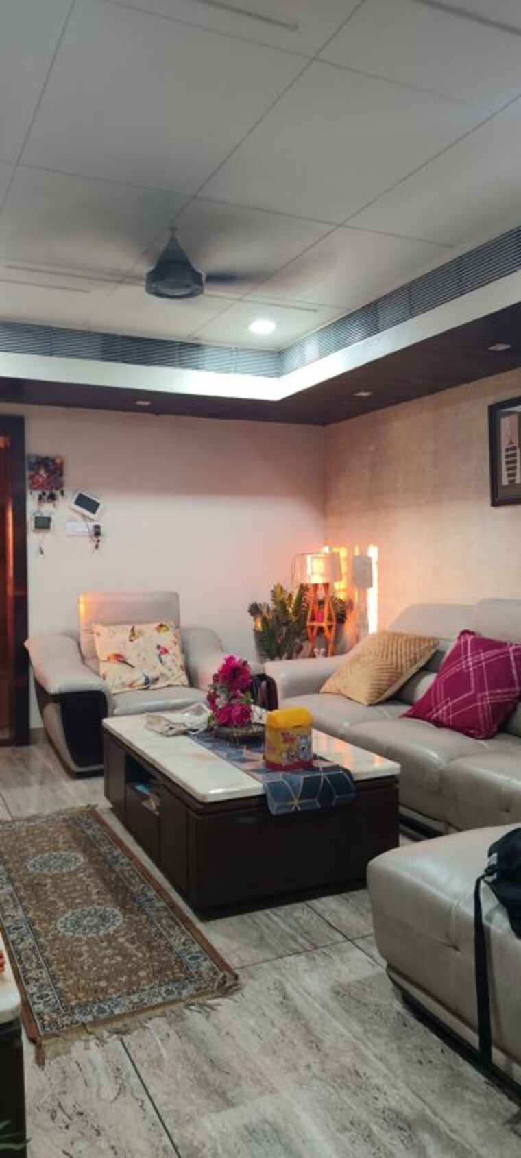 Living Room, lalpur 3 Bedroom 2100 Sq.Ft. Penthouse In Lalpur Raipur 10680082