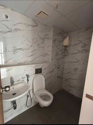Bathroom in 3 BHK Apartment at Lodha Codename Premier, Dombivli East – for Rent